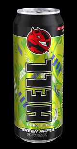 HELL ENERGY GREEN APPLE 500ML