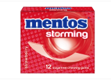 MENTOS STORMIG STRAWBERRY 33GR