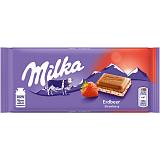 MILKA STRAWBERRY & YOGURT 100GR