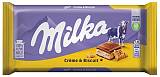 MILKA CHOCOLATE CREAM & BISCUITS 100GR