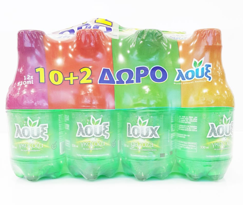 ΛΟΥΞ ΓΚΑΖΟΖΑ 330ML (10+2)