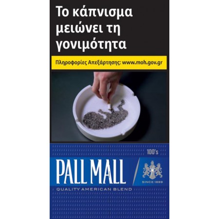 PALL MALL ΜΠΛΕ 100' (3.90ΛΤ)