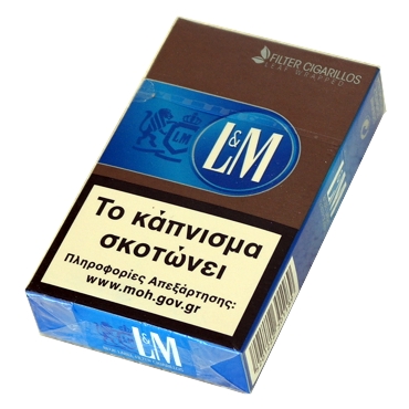 L&M CIGARILLOS ΜΠΛΕ (1.20ΛΤ)