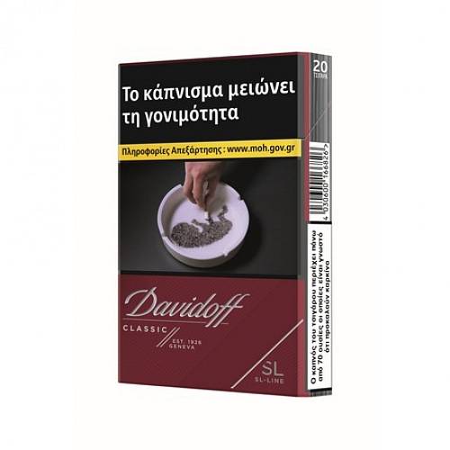 DAVIDOFF SLIM ΜΑΥΡΟ (4.60ΛΤ)