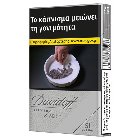 DAVIDOFF SLIM ΑΣΗΜΙ (4,60ΛΤ)
