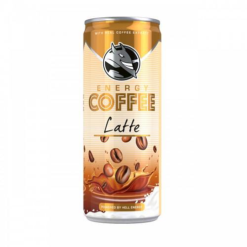 HELL ENERGY COFFEE SLIM LATTE 250ML