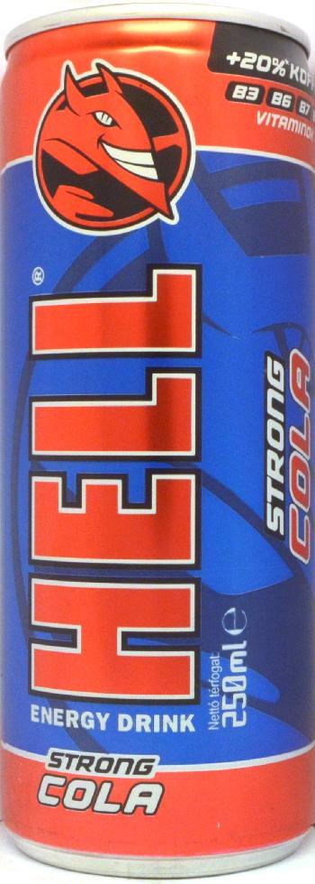 HELL STRONG COLA 250ML