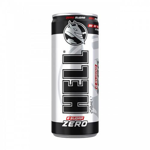 HELL ENERGY ZERO BLACK 250ML