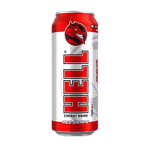 HELL ENERGY DRINK RED GRAPE 250ML