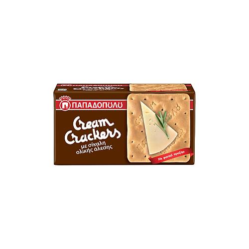 CREAM CRACKER ΒΡΩΜH(ΠΑΠΑΔ)185ΓΡ