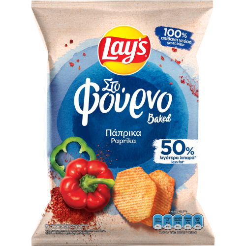 LAYS ΦΟΥΡΝΟΥ PAPRIKA 105G