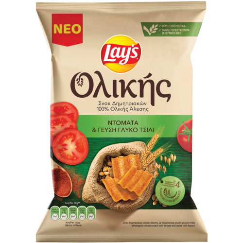 LAYS ΟΛΙΚΗΣ ΝΤΟΜΑΤΑ & ΚΟΚΚΙΝΗ ΠΙΠΕΡΙΑ 95ΓΡ