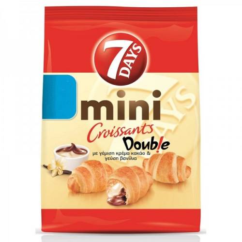 7DAYS MINI DOUBLE ΚΑΚΑΟ ΒΑΝΙΛΙΑ 103GR