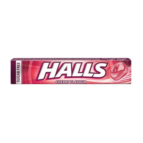 HALLS ΚΑΡΑΜΕΛΑ CHERRY ΜΑΣΟΥΡΙ