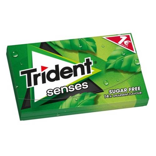 TRIDENT SENSES SREARMINT 27GR