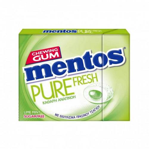 MENTOS PURE SLIM LIME MINT 30GR
