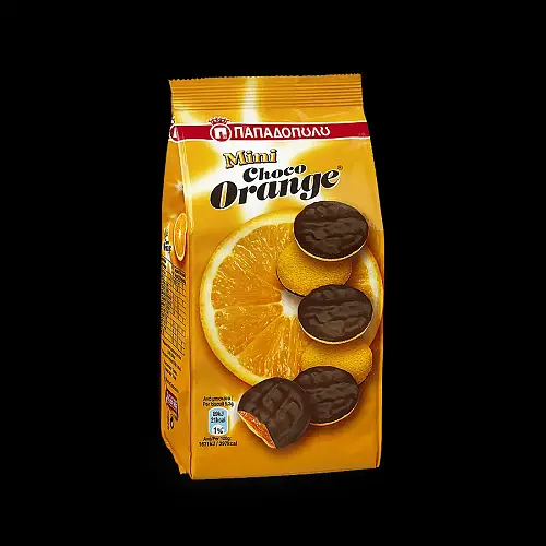 CHOCO ORANGE ΜΙΝΙ ΜΠΙΣΚ. 100ΓΡ(ΠΑΠΑΔΟΠ)