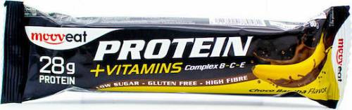 MOOVEAT 28G PROTEIN VITAMINS CHOCO BANANA 80GR