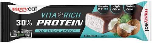 MOOVEAT 30% PROTEIN NO SUGAR COCONUT 60GR