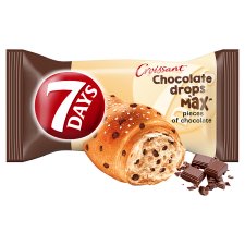 7DAYS CROISSANT CHOCOLATE DROPS 70GR