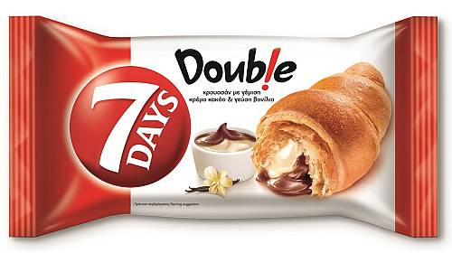 7DAYS DOUBLE ΚΑΚΑΟ ΒΑΝΙΛΙΑ 70ΓΡ