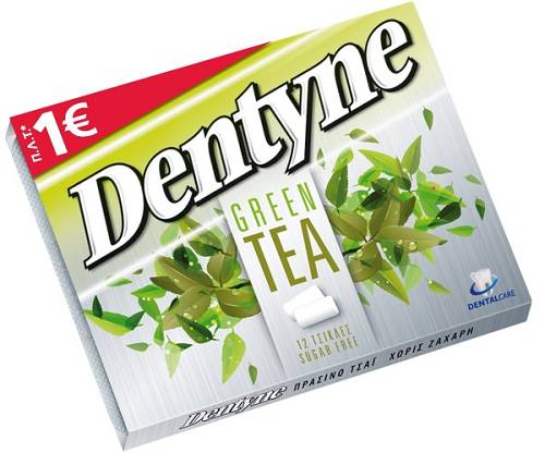 DENTYNE WHITΕ ΔΥΟΣΜΟΣ ΠΡΑΣΙΝΟ ΤΣΑΙ 16.8ΓΡ