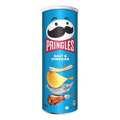 PRINGLES SALT & VINEGAR 165GR