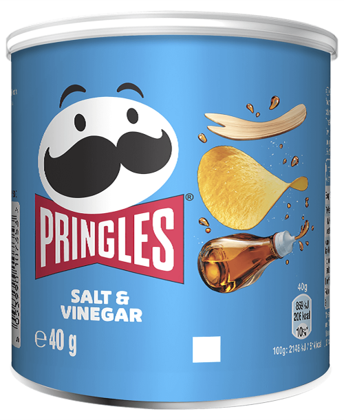 PRINGLES SALT & VINEGAR 40GR