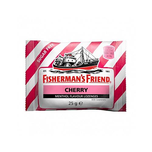 FISHERMAN'S FRIEND CHERRY SUGAR FREE 25GR