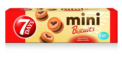 7 DAYS BISCUITS ΚΑΚΑΟ 100ΓΡ