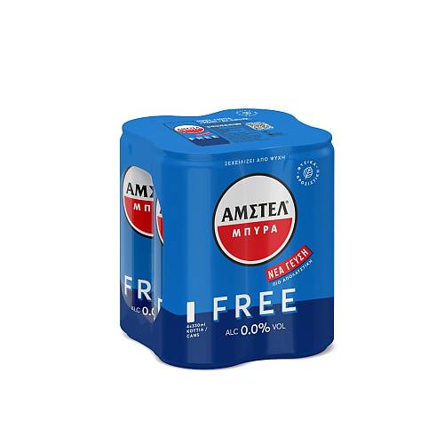 AMSTEL FREE 330ML (3+1ΔΩΡΟ)