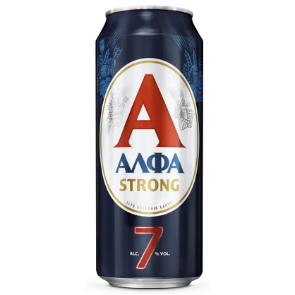 ΑΛΦΑ STRONG ΜΠΥΡΑ ΚΟΥΤΙ 500ΜL