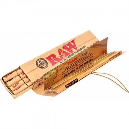 RAW KING SIZE SLIM ΜΕ ΠΡΟΤΥΛΙΓΜΕΝΕΣ ΤΖΙΒΑΝΕΣ