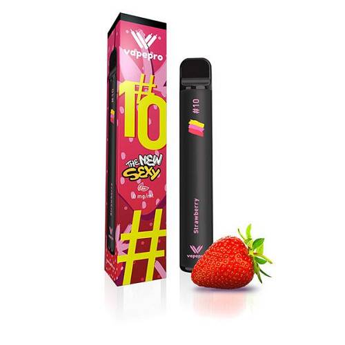 VAPE 1400PUFFS STRAWBERRY FUSION N10