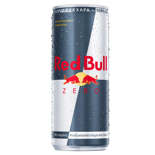 RED BULL ZERO ENERGY DRINK 250ML