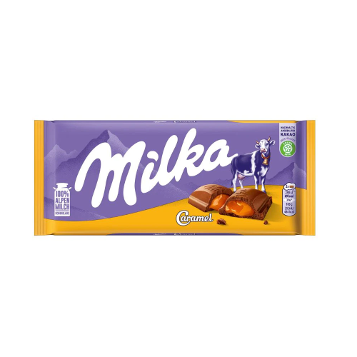 MILKA CARAMEL 100GR
