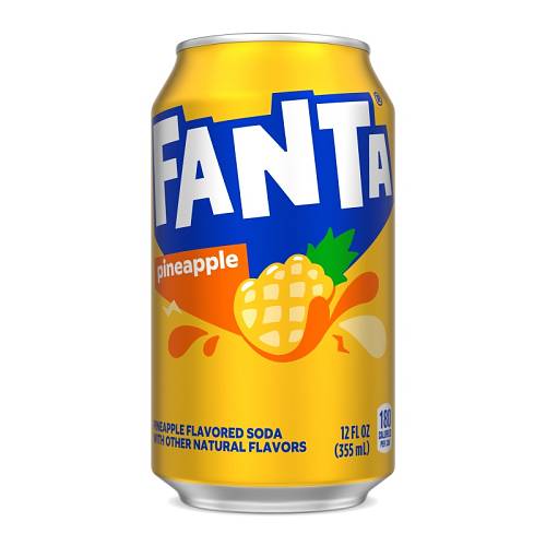 FANTA USA PINEAPPLE 355ML