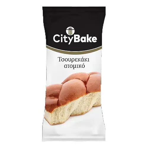 CITY BAKE ΤΣΟΥΡΕΚΑΚΙ ΑΤΟΜΙΚΟ 80ΓΡ