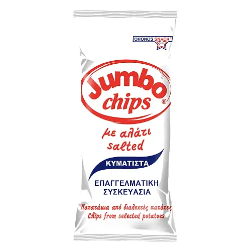 JUMBO CHIPS ΑΛATI -ΡΙΓANI - BARBEQUE 280ΓΡ