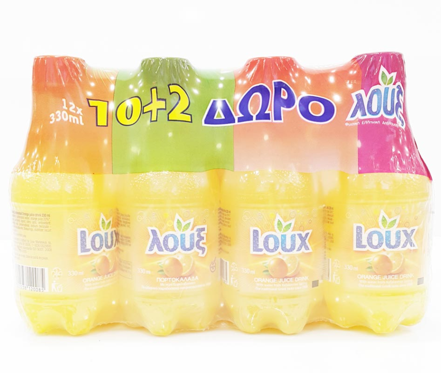 ΛΟΥΞ  ΠΟΡΤΟΚΑΛΙ (10+2) 330ML