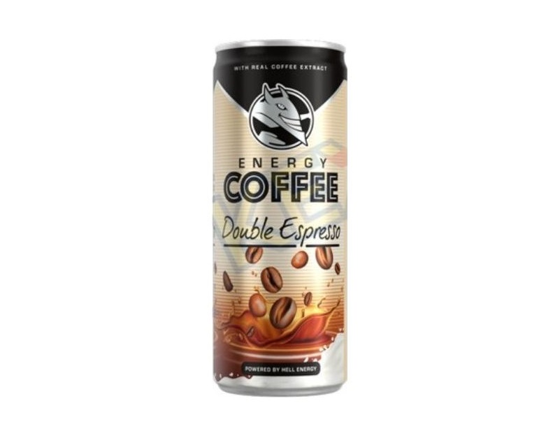 HELL ENERGY DOUBLE ESPRESSO 250ML