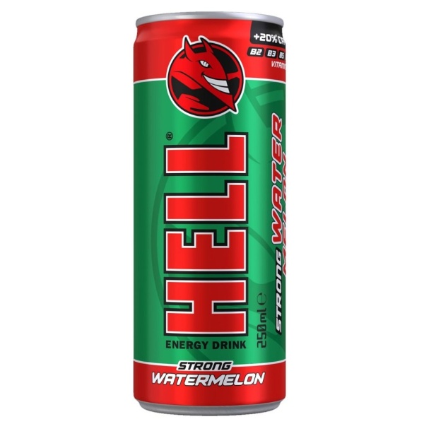 HELL ENERGY DRINK WATERMELON 500ML