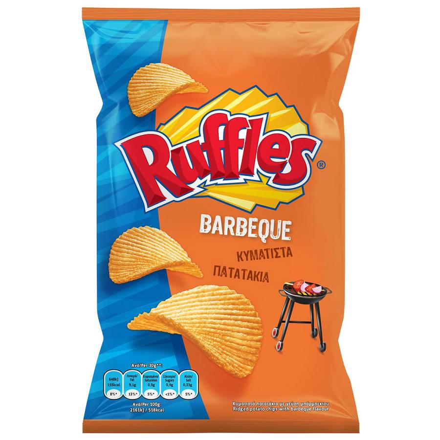 RUFFLES BBQ 150GR