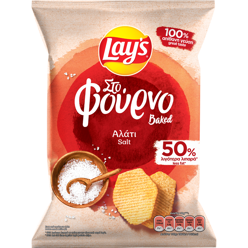 LAYS ΦΟΥΡΝΟΥ ΘΑΛΑΣΣΙΝΟ ΑΛΑΤΙ 105ΓΡ