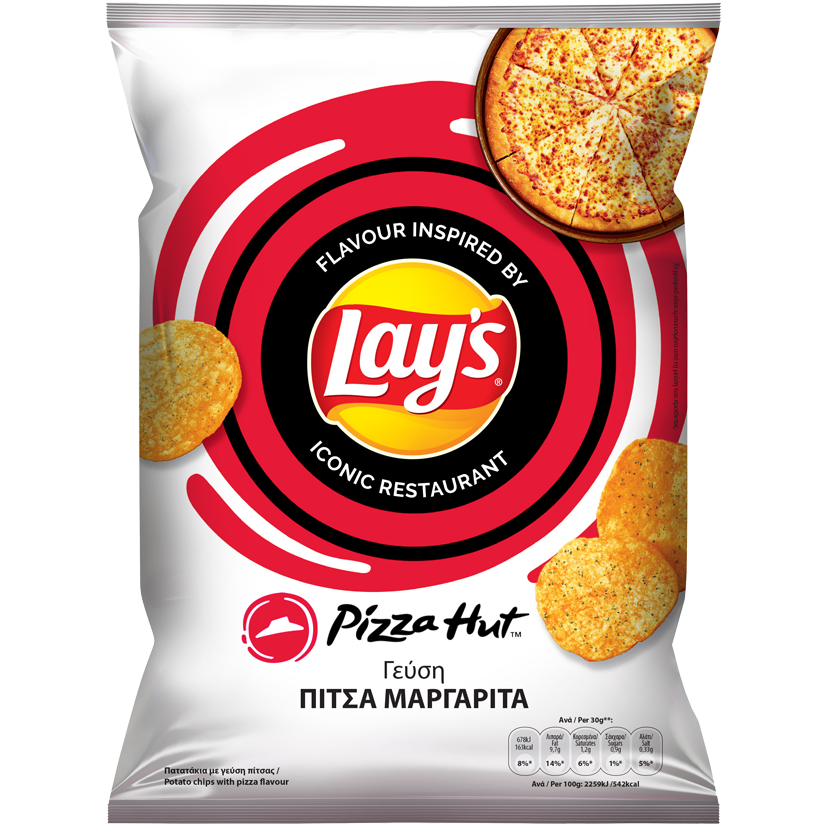 LAYS PIZZA HATΜΑΡΓΑΡΙΤΑ 120ΓΡ
