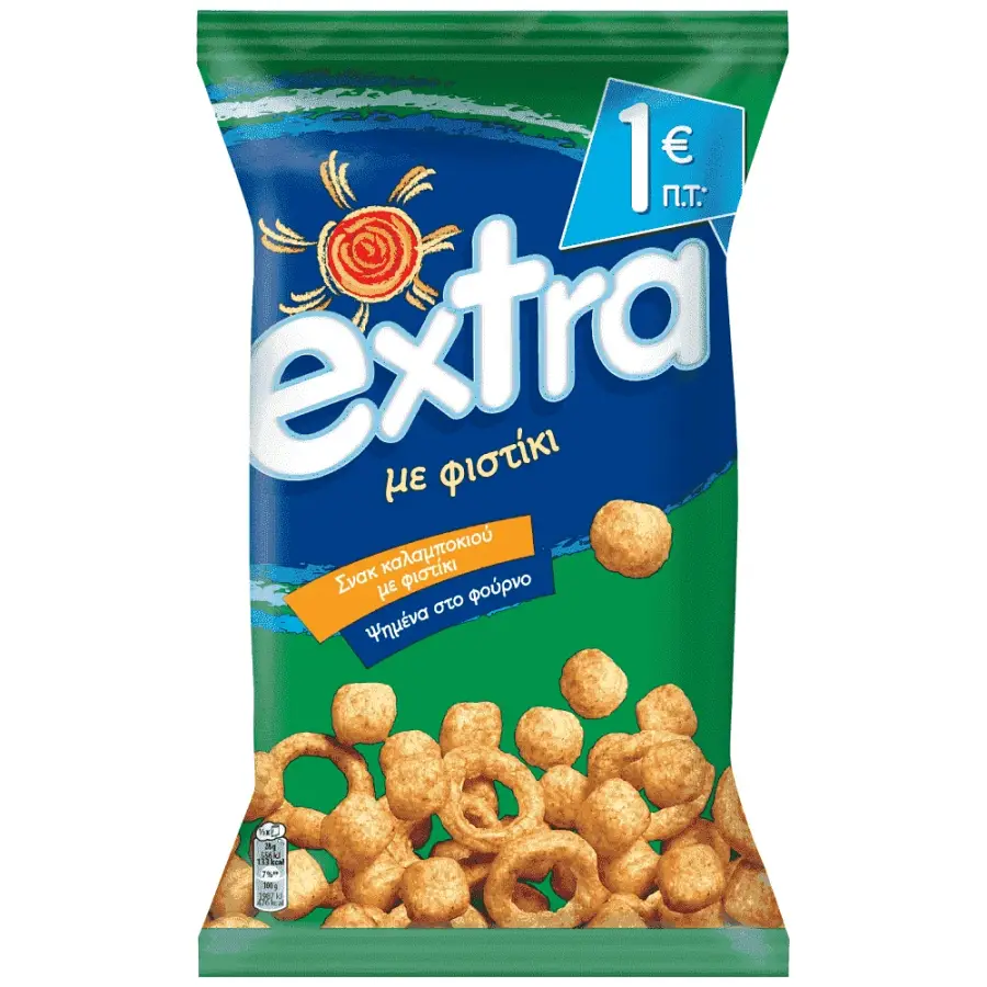 EXTRA ΣΝΑΚ ΦΙΣΤΙΚΙ 85ΓΡ
