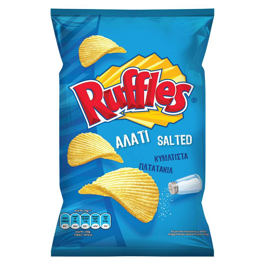 RUFFLES ΑΛΑΤΙ 100ΓΡ