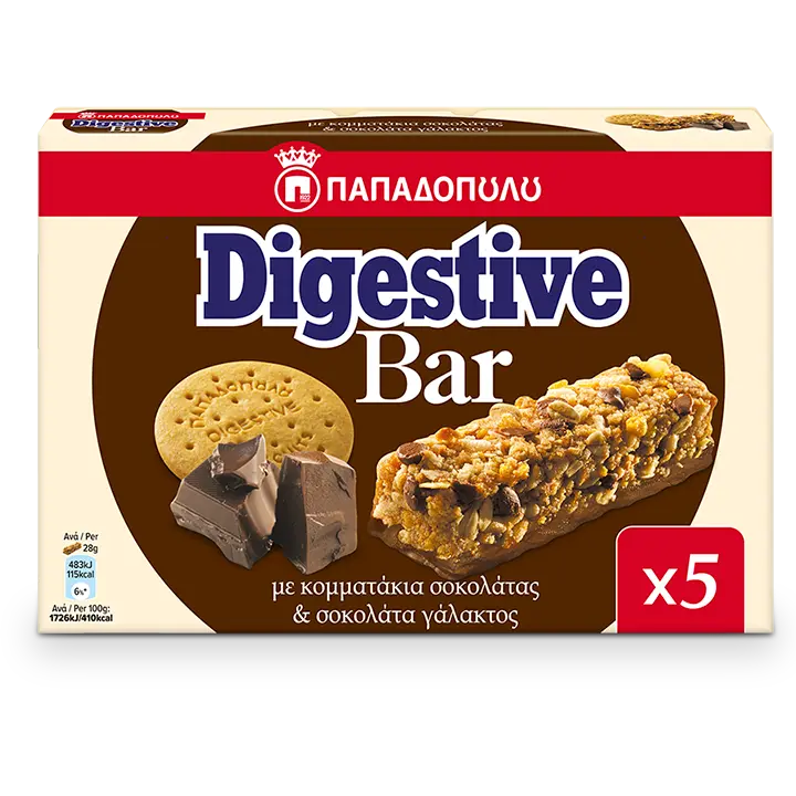 DIGESTIVE BAR ΣΟΚΟΛΑΤΑ (28ΓΡΧ5)