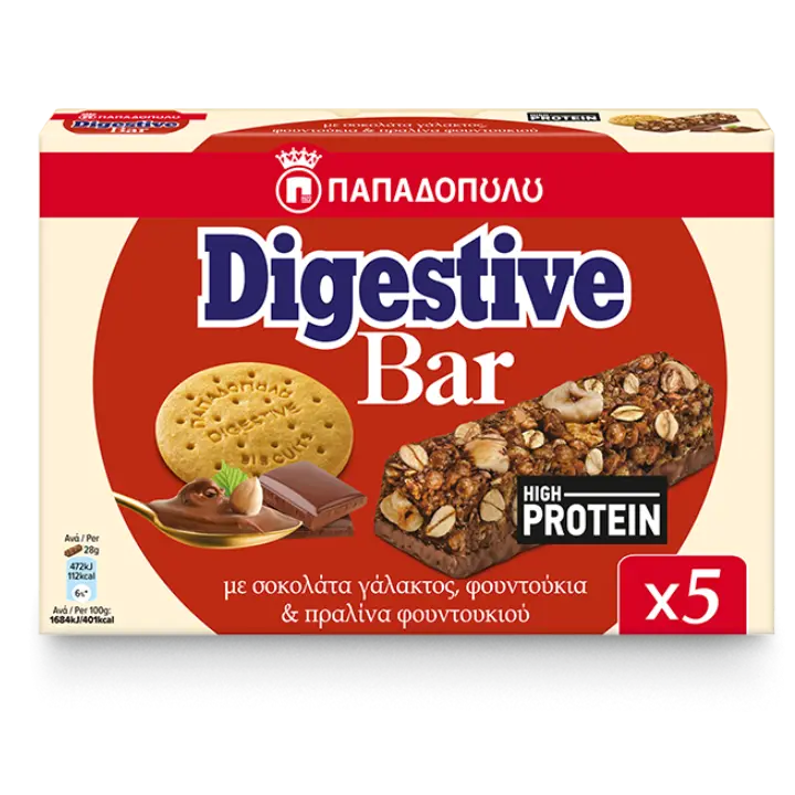 DIGESTIVE BAR ΜΕ ΠΡΩΤΕΙΝΗ (28ΓΡΧ5)