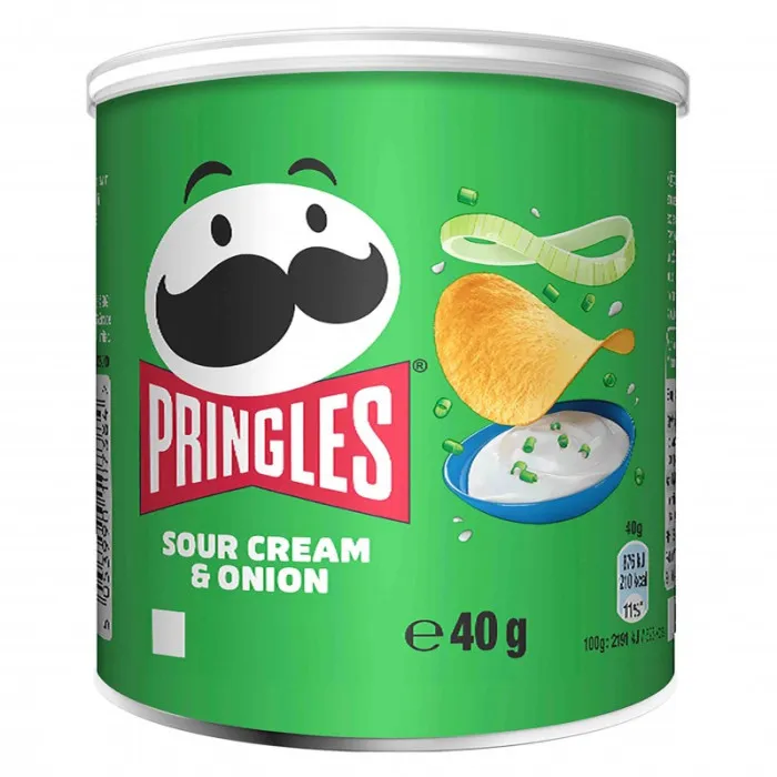 PRINGLES SOUR CREAM & ONION 40GR